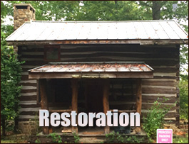 Historic Log Cabin Restoration  Lewis County, Kentucky